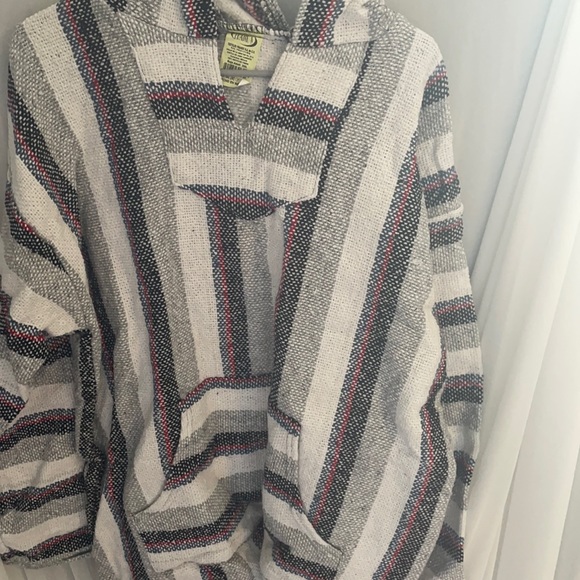 Mexican Baja Adult Multi-Color Hoodie - Picture 5 of 7